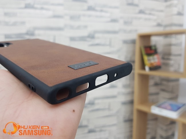 ốp lưng Samsung Note 10 Plus da chống vân Sulada đẹp ốp lưng Samsung Note 10 Plus da chống vân Sulada đẹp