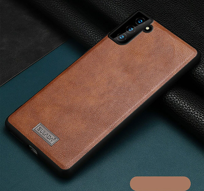 ốp lưng da S21 Plus Sulada