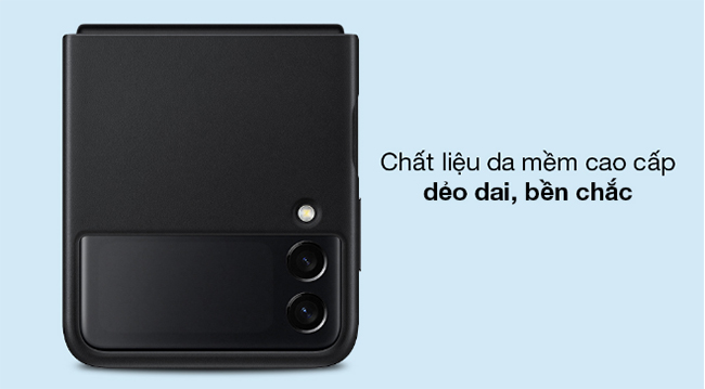 Ốp lưng Z Flip 3 da thật