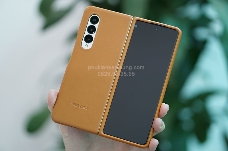 ốp lưng da Z Fold 3 5G Leather đẹp ốp lưng da Z Fold 3 5G Leather đẹp
