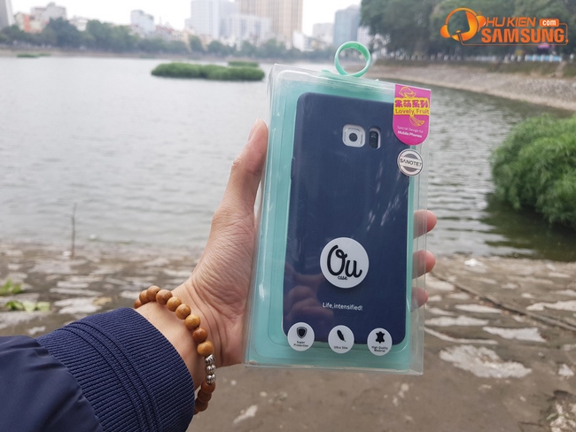 Ốp lưng dẻo màu Galaxy Note FE hiệu OU