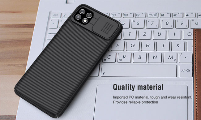ốp lưng Galaxy A22 che camera Nillkin CamShield