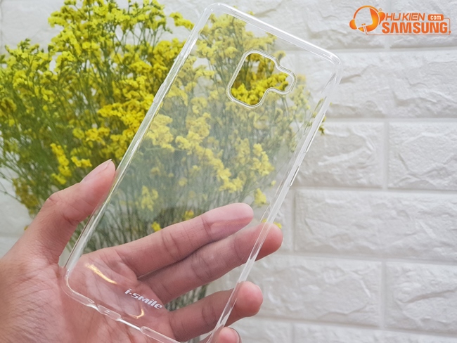 Ốp lưng Silicon Galaxy A8 2018 hiệu iSmile