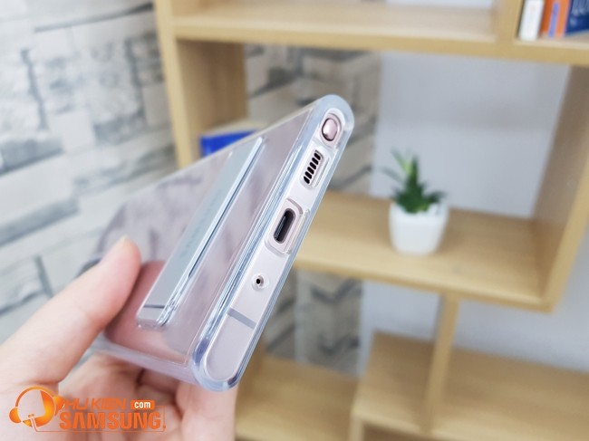 Ốp lưng Galaxy Note 20 Ultra Clear Standing chính hãng