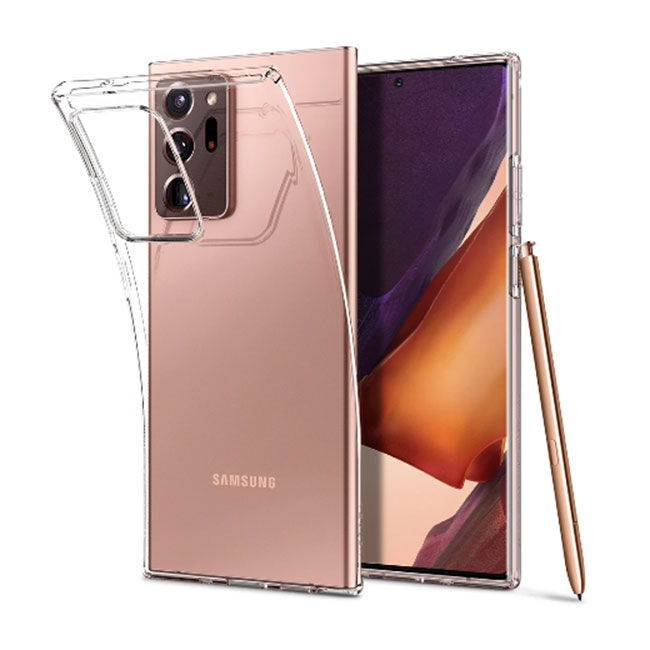 Ốp lưng Galaxy Note 20 Ultra Spigen Liquid Crystal trong suốt dẻo đẹp