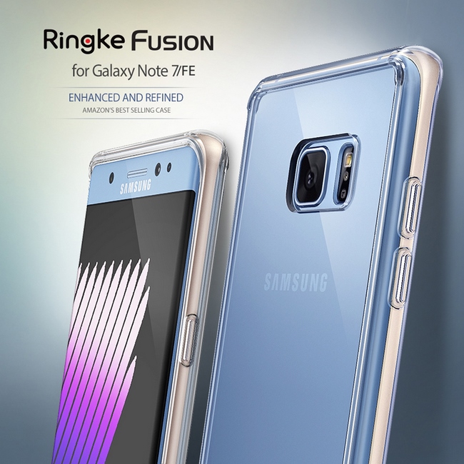 Ốp lưng Galaxy Note FE Ringke Fusion
