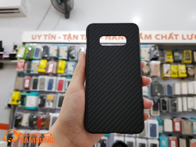 Ốp lưng Samsung Galaxy S10E Nillkin Synthetic fiber đẹp