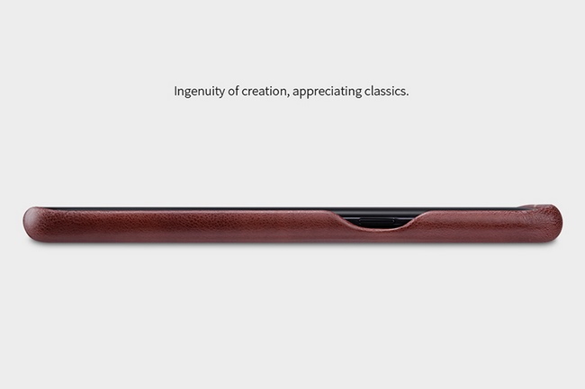 Ốp lưng da Galaxy S8 hiệu Nillkin Englon Leather