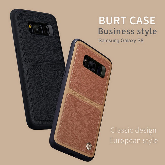 Ốp lưng da Galaxy S8 hiệu Nillkin Burt Ốp lưng da Galaxy S8 hiệu Nillkin Burt
