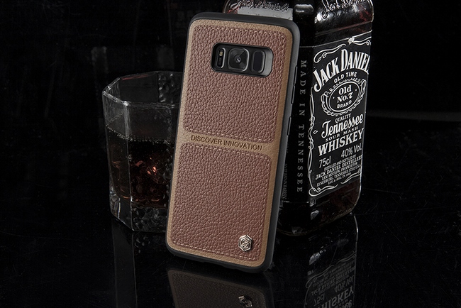 Ốp lưng da Galaxy S8 hiệu Nillkin Burt