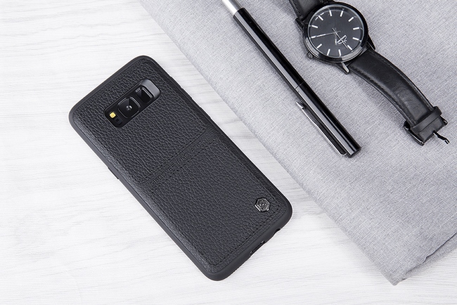 Ốp lưng da Galaxy S8 hiệu Nillkin Burt