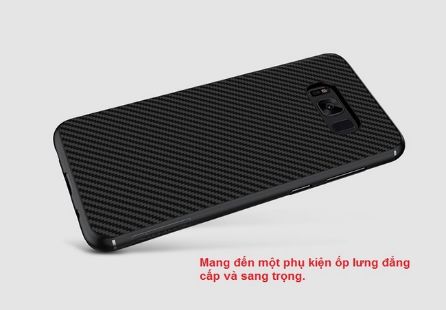 Ốp lưng Galaxy S8 Plus hiệu Nillkin Synthetic Fiber