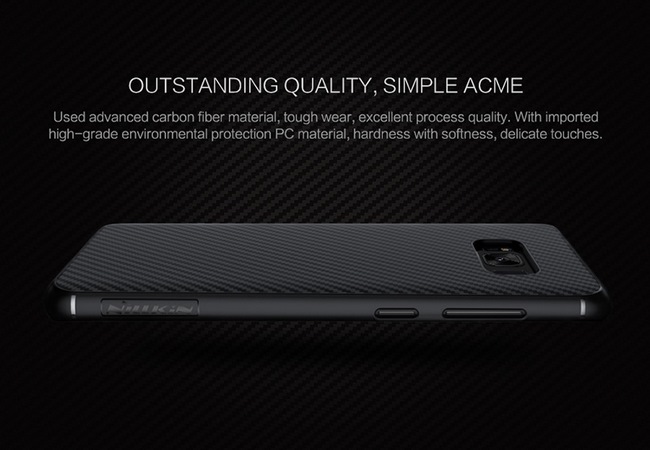 Ốp lưng Galaxy S8 hiệu Nillkin Synthetic Fiber
