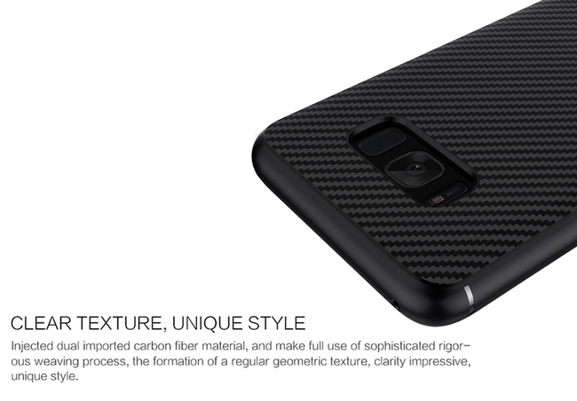 Ốp lưng Galaxy S8 hiệu Nillkin Synthetic Fiber