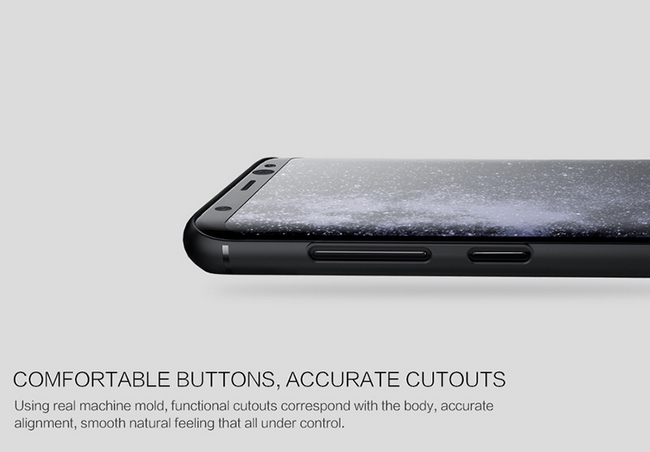 Ốp lưng Galaxy S8 hiệu Nillkin Synthetic Fiber