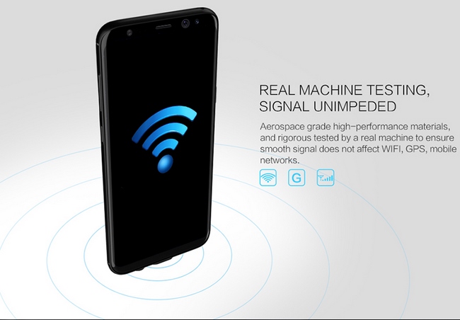 Ốp lưng Galaxy S8 hiệu Nillkin Synthetic Fiber