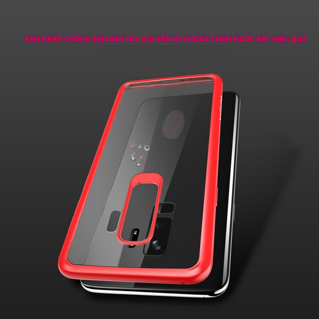 Ôp lưng viền màu Galaxy S9 Plus hiệu Rock