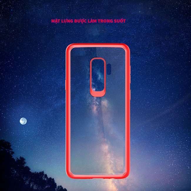 Ôp lưng viền màu Galaxy S9 Plus hiệu Rock