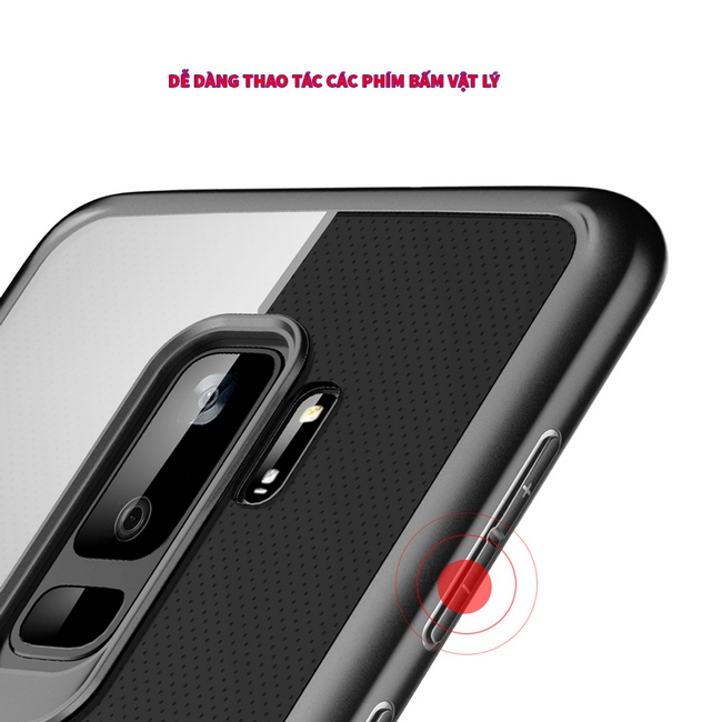 Ôp lưng viền màu Galaxy S9 Plus hiệu Rock