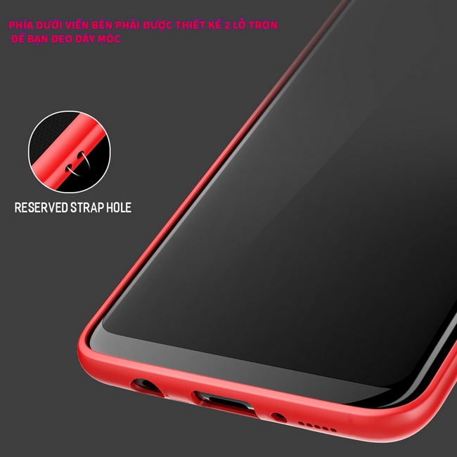 Ôp lưng viền màu Galaxy S9 Plus hiệu Rock