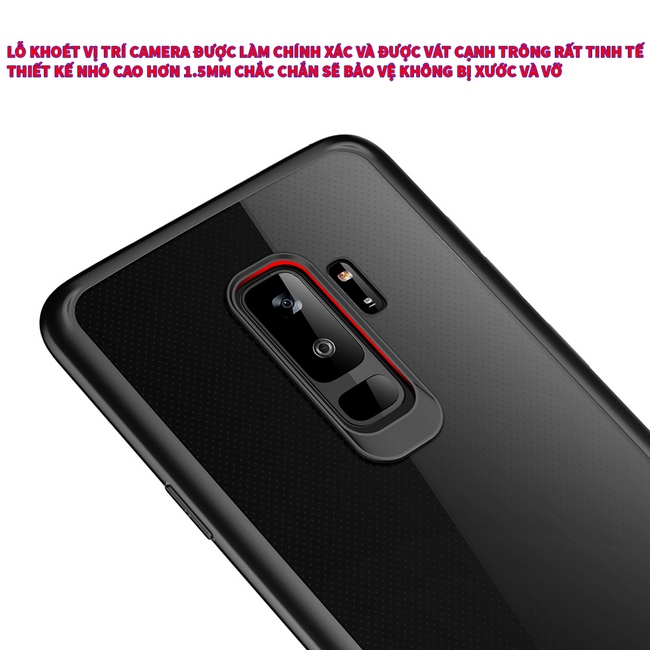 Ôp lưng viền màu Galaxy S9 Plus hiệu Rock