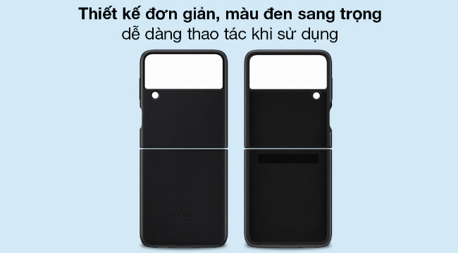 Ốp lưng Z Flip 3 da thật