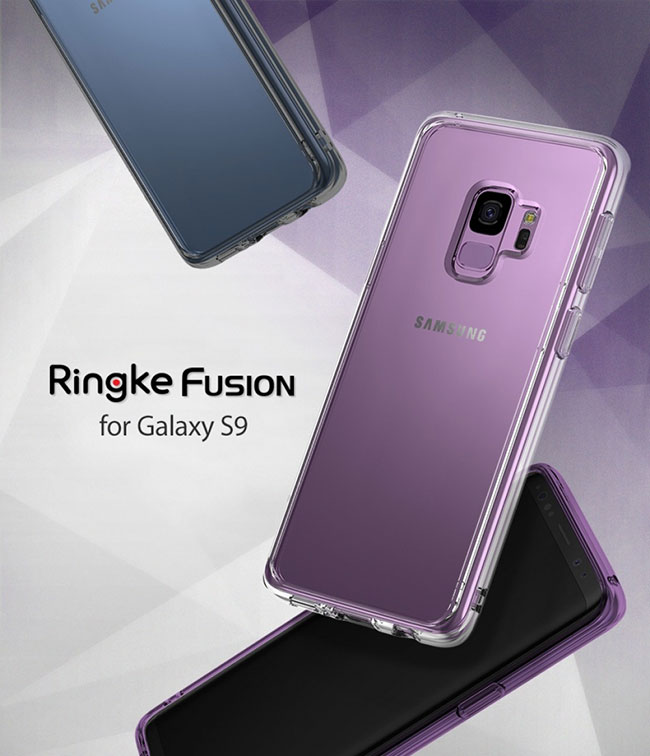 ốp lưng Galaxy S9 Plus Ringke Fusion