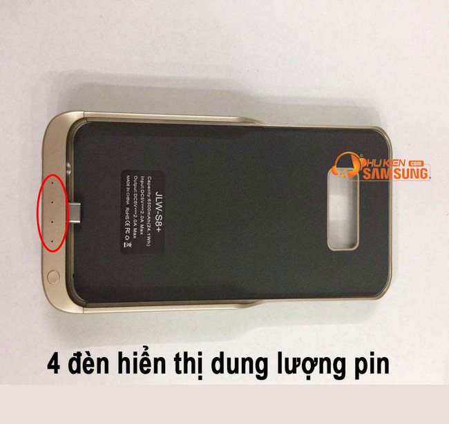 Ốp lưng kiêm pin dự phòng S8 hiệu JLW