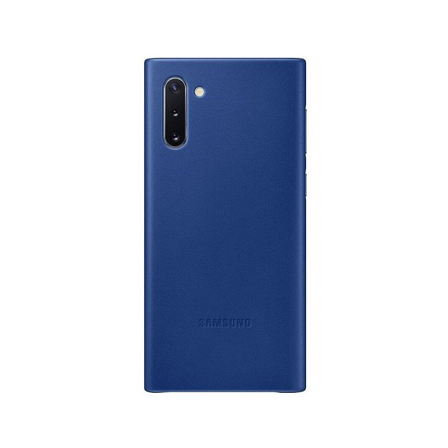 á»p lưng da tháºt Leather Cover Galaxy Note 10