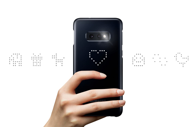 Ốp lưng Led Cover Samsung S10 Plus Ốp lưng Led Cover Samsung S10 Plus