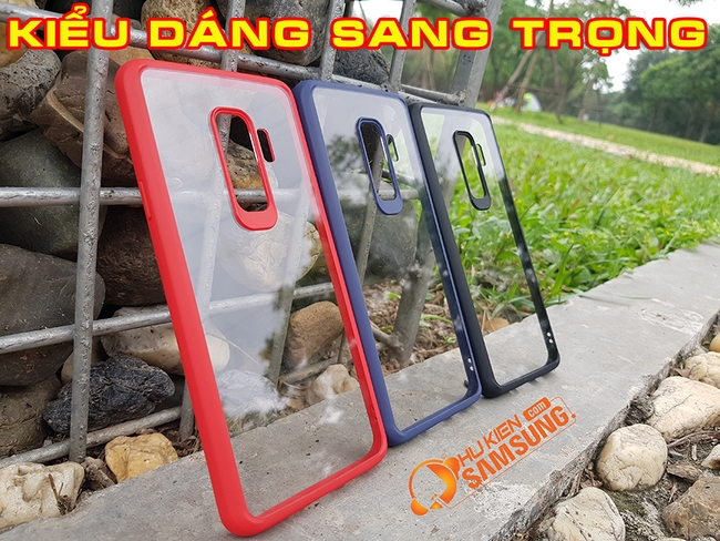 Ốp lưng viền màu Galaxy S9 Plus hiệu Likgus
