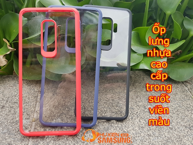 Ốp lưng viền màu Galaxy S9 Plus hiệu Likgus