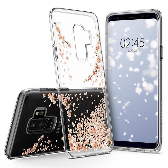 ốp lưng S9 Plus Spigen Liquid Crystal Blossom 