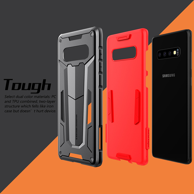 Ốp lưng Samsung S10 Plus hiệu Nillkin Defender 2