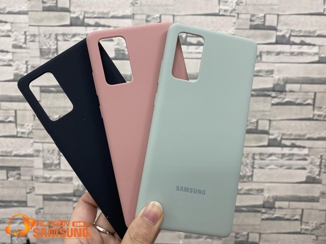 Ốp lưng Silicon màu Galaxy Note 20 đẹp