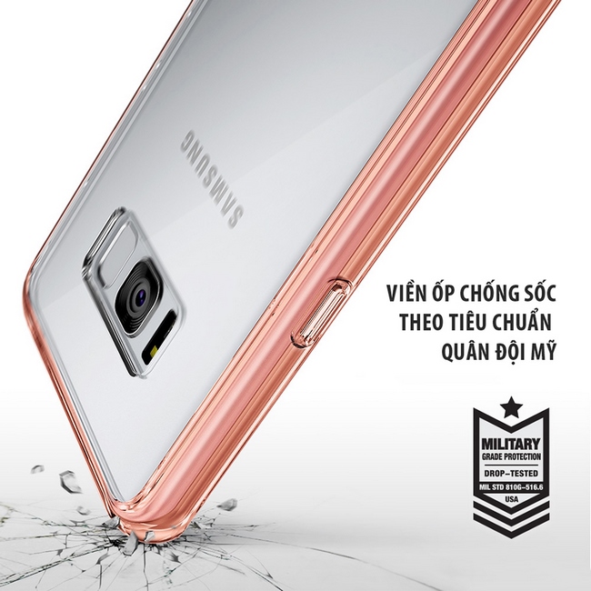 Ốp lưng Samsung S8 Plus Ringke Fusion