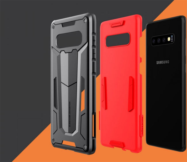 Ốp lưng Samsung S10 Plus hiệu Nillkin Defender 2 Ốp lưng Samsung S10 Plus hiệu Nillkin Defender 2
