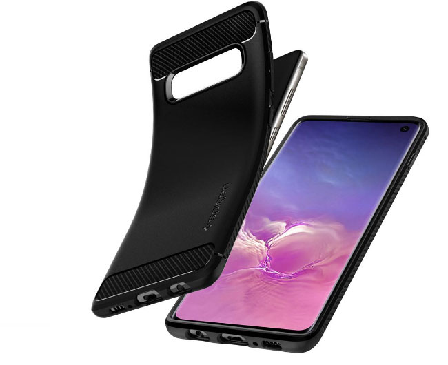  Ốp lưng S10 Spigen Rugger Armor chính hãng hcm