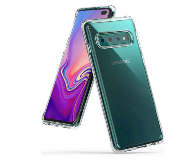 Ốp lưng Samsung Galaxy S10 Plus Ringke Fusion chính hãng tại HÀ NỘI