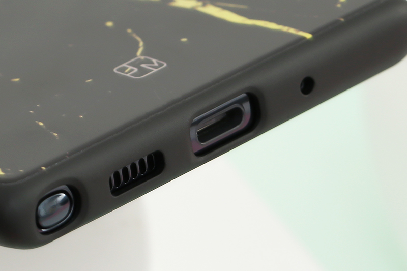 ốp Note10 Plus nhựa cứng viền dẻoGlass Print V JM đẹp