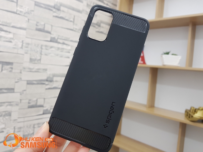  ốp lưng chống sốc S20 Plus Spigen Rugged Armor đẹp