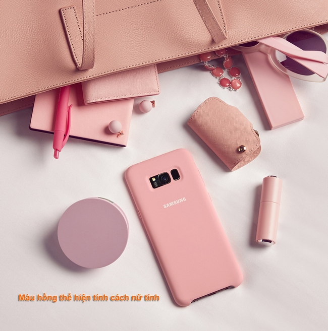 Ốp lưng Silicone màu Galaxy S8 Plus chính hãng