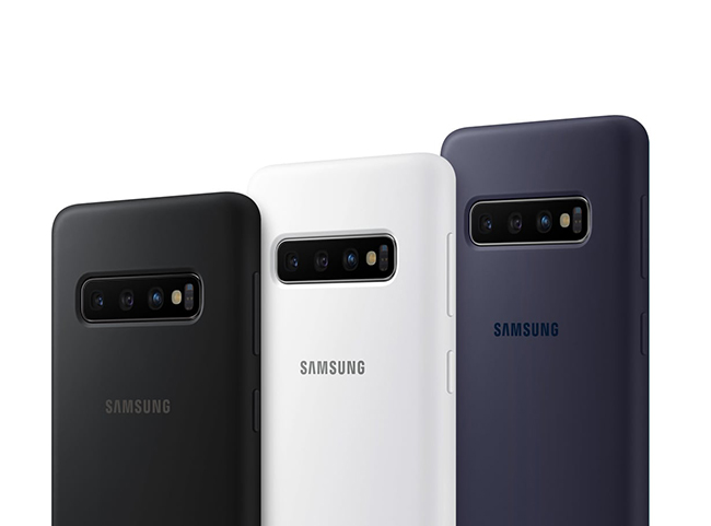 Ốp lưng Silicon màu Galaxy S10
