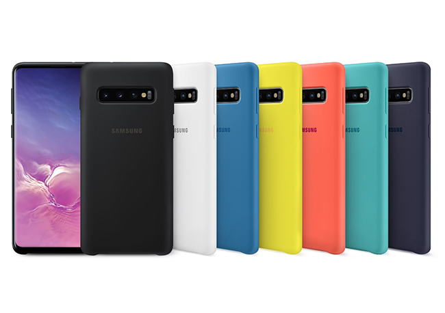 Ốp lưng Silicon màu Galaxy S10