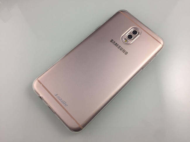 Ốp lưng Silicon Galaxy J7 Plus hiệu iSmile