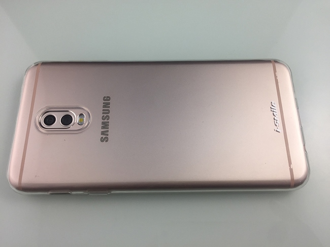Ốp lưng Silicon Galaxy J7 Plus hiệu iSmile