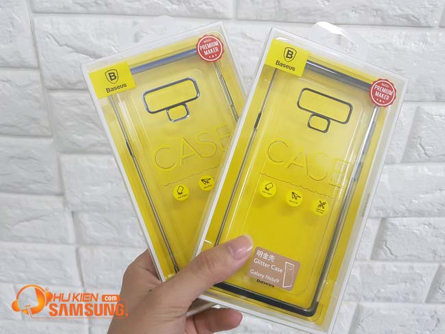 lưng silicon viền màu Note 9