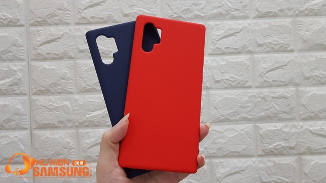 Ốp lưng Silicone Samsung Note 10 Plus hiệu Nillkin