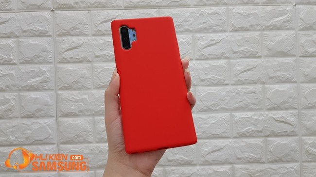Ốp lưng Silicone Samsung Note 10 Plus hiệu Nillkin