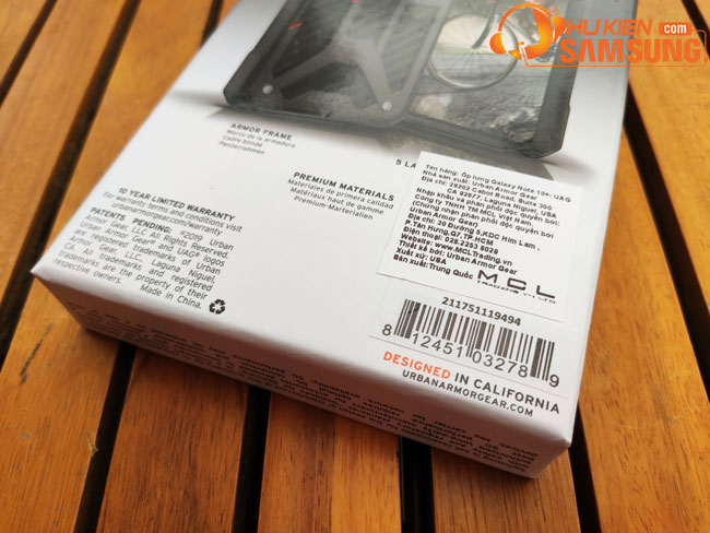 Ốp lưng chống sốc Samsung Note 10 Plus UAG Monarch Ốp lưng chống sốc Samsung Note 10 Plus UAG Monarch